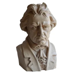 Beethoven Ceramic Sculpture