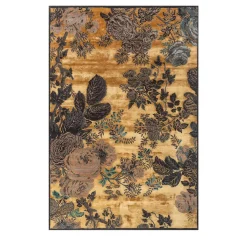 Belle Epoque Wool & Bamboo Silk Hand-Knotted Rug by Peter d’Ascoli #1