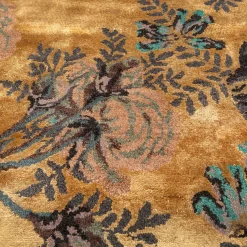 Belle Epoque Wool & Bamboo Silk Hand-Knotted Rug by Peter d’Ascoli #1