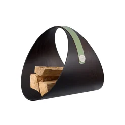 Ben Eucalyptus Wenge Firewood And Magazine Rack