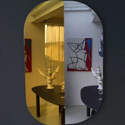 Bent S Wall Mirror by Matteo Zorzenoni