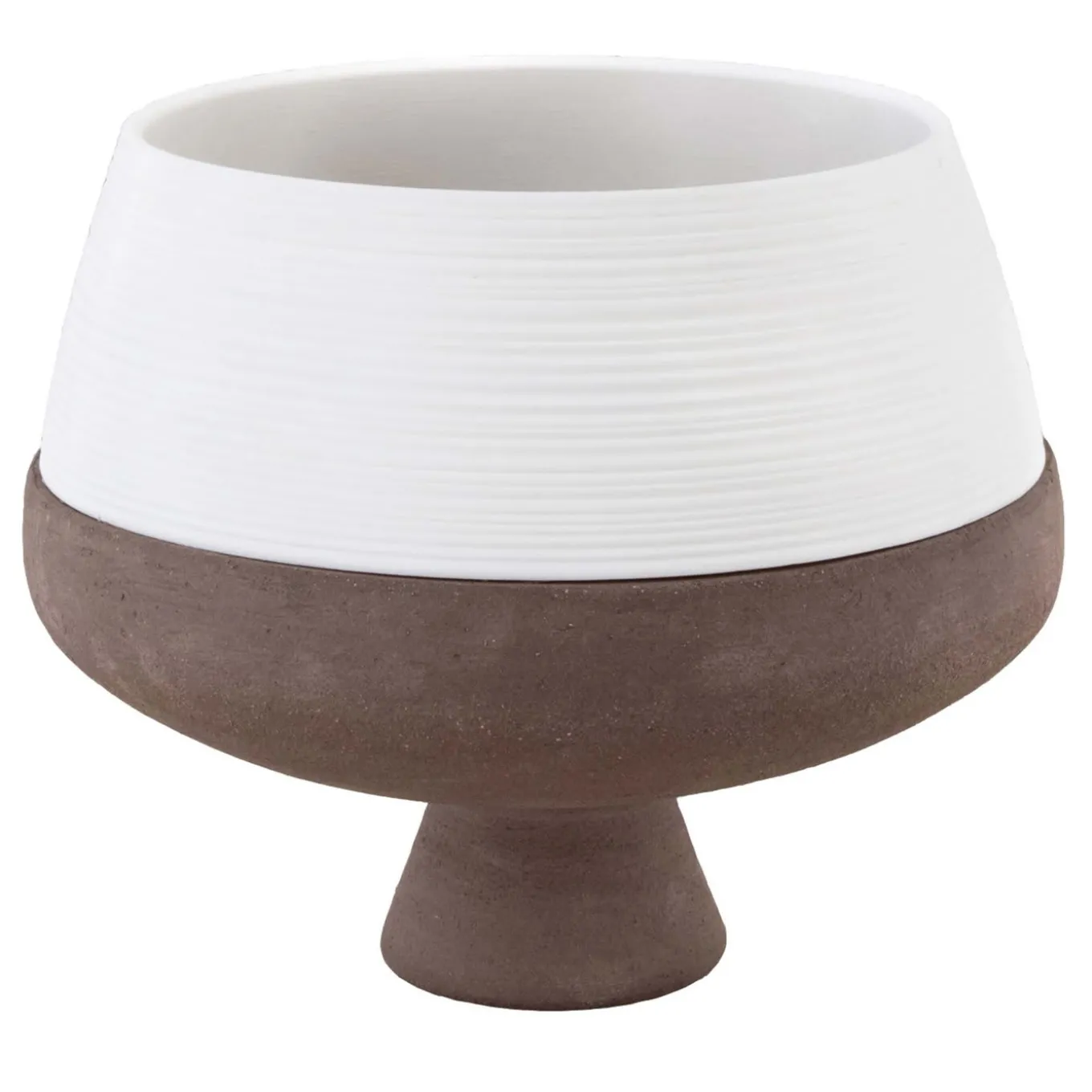 Bicolor Terracotta Vase