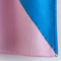 Biella Pink and Blue Blanket