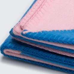 Biella Pink and Blue Blanket