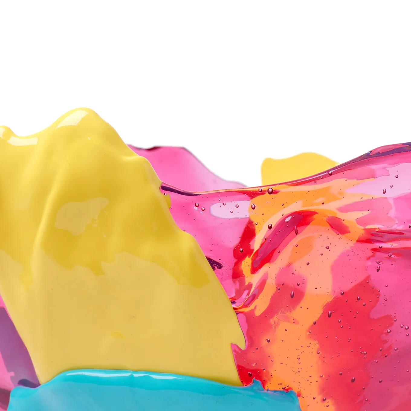 Big Collina Multicolor Large Vase by Gaetano Pesce