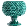 Big Pigna Green Ramine Ceramic Vase
