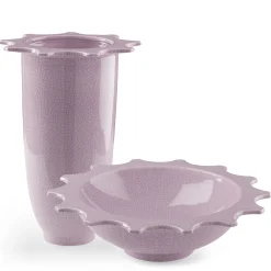 Bike Pink Ceramic Flower Vase