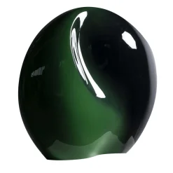 Black and Green Seme Sculpture Vase