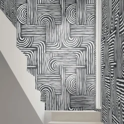 Black and White Abstract Wallpaper
