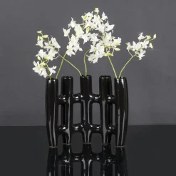 Black Bud Vase