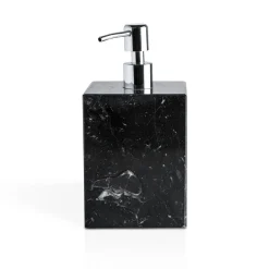 Black Marble 4-Piece Bathroom Set