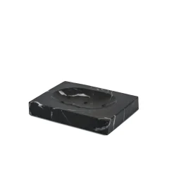 Black Marble 4-Piece Bathroom Set