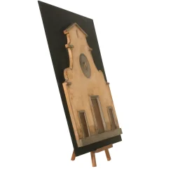 Black Rectangular Panel of Santo Spirito Church