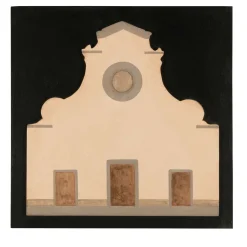Black Square Panel of Santo Spirito Church