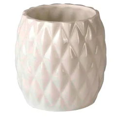 BLACK TIE TOOTHBRUSH HOLDER - WHITE