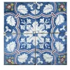 Blu Mare Set of 4 Tiles #3