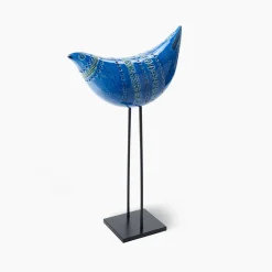 Blue Bird Sculpture by Aldo Londi