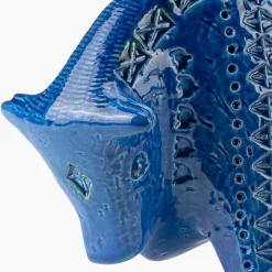 Blue Bull Sculpture by Aldo Londi