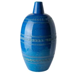 Blue Egg Decorative Vase by Aldo Londi