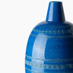 Blue Egg Decorative Vase by Aldo Londi