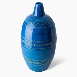 Blue Egg Decorative Vase by Aldo Londi