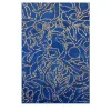 Blue Floral Deco-CK2 Wood Panel