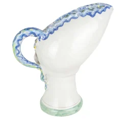 Blue Haired Head Bowl For Pouring