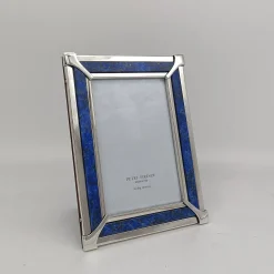 Blue Lapis & Silver Photo Frame