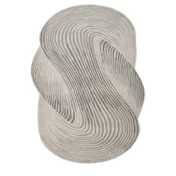 Bluebell & Classic Grey Hand-Tufted Rug