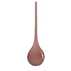 Bolle Purple Drop-Shaped Decorative Vase