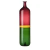 Bolle Tall Vase by Tapio Wirkkala in Red/Green