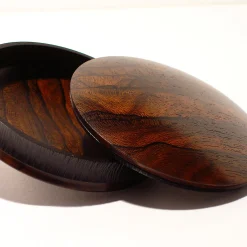 Bombè Box in Ziricote and Ebony