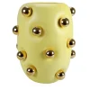 BonBon Lemon Yellow Ceramic Vase