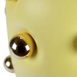 BonBon Lemon Yellow Ceramic Vase