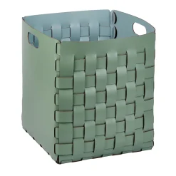 Bottega Eucalyptus/Sky Blue All Purpose Basket by E. Borovkova