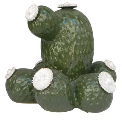 Boulder Avenue Ceramic Cactus Sculpture by Tullio Mazzotti