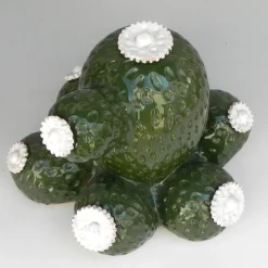 Boulder Avenue Ceramic Cactus Sculpture by Tullio Mazzotti