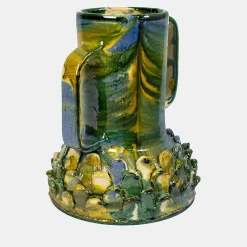 Bradamante Mirror Green Vase