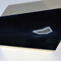 Brass Box with Agate Lid