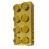 Brick Handmade Yellow Crystal Sculpture