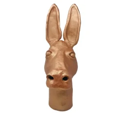 Bronze Donkey Head