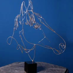 Bronze Horse Statuette