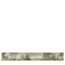 Bronze West Of Java Cotton and Linen Wallcovering Fabric