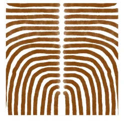 Brown Earth Tone Boho Wallpaper