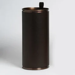 Brown Leather Umbrella Stand