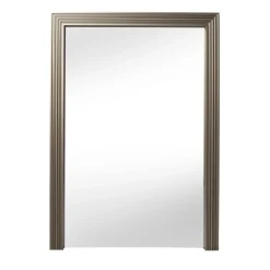 Brushed Brass Anodized Aluminium Floor Mirror