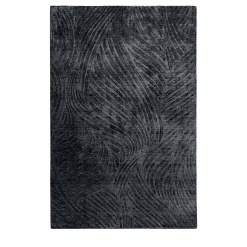 BSJ 05 Bamboo Jungle Black Rug by E. Garbin & M. Boglietti