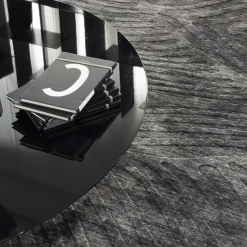 BSJ 05 Bamboo Jungle Black Rug by E. Garbin & M. Boglietti