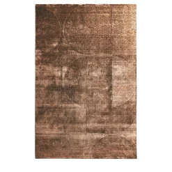 BSS 06 Bamboo Seashell Orange Rug by E. Garbin & M. Boglietti