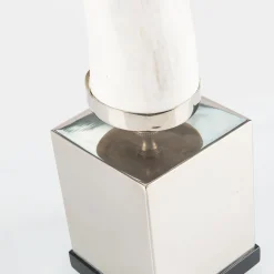 Buffalo Horn Decorative Sculpture